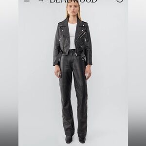Deadwood Joan short biker jacket